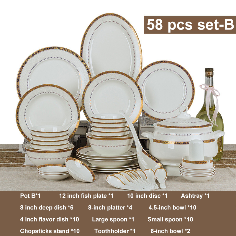 58 pcs ensemble-blanc-B