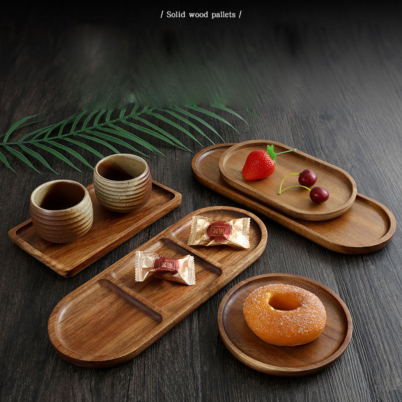 Acacia Wood Trays Perfect for Serving and Entertaining