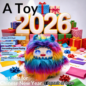 พวงกุญแจตุ๊กตาอัจฉริยะ AI รุ่นใหม่ ปี 2026 ของเล่นเล่าเรื่องราวเพื่อการศึกษาสำหรับเด็ก ตุ๊กตาผ้าฝ้าย - Product Image 2