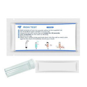Kit de Prueba de Hierro Wancheng Biotechnology, Vial de 4 ml, Reactivo Único, Detección de Metales Pesados en Agua - Product Image 1