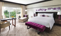 Ensemble de meubles de chambre à coucher d'hôtel cinq étoiles Panneau de bois MDF Mobilier de chambre à coucher d'appartements d'hôtel
