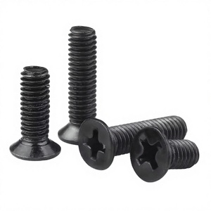 Tornillo para Muebles de Acero al Carbono Inoxidable A2 70, Cabeza Hexagonal Plana Industrial, DIN ISO, Zincado, Precio de Fábrica, M3-M10 - Product Image 1