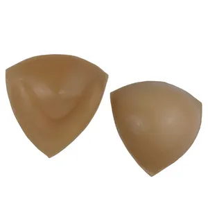 Wholesale Triangle Push Up Stick On Bra Insert Boob Lift Bra Double Sided Adhesive Bra Insert Pads