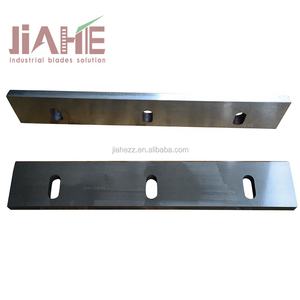 Haute qualité JHT flambant neuf 2025 HSS SKD11 lame de broyeur industriel garantie de 1.5 ans pour le <span class=keywords><strong>Film</strong></span> de caoutchouc de pneu d'écrasement à grande vitesse - Product Image 2