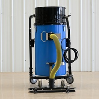 Aspirateur industriel électrique 5400W, nouvelle génération, en acier inoxydable, haute performance, 100L, forte aspiration, construction robuste