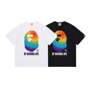 เสื้อยืดผู้ชาย A Bathing Ape สีขาว ผ้าฝ้าย 100% - Product Image 4