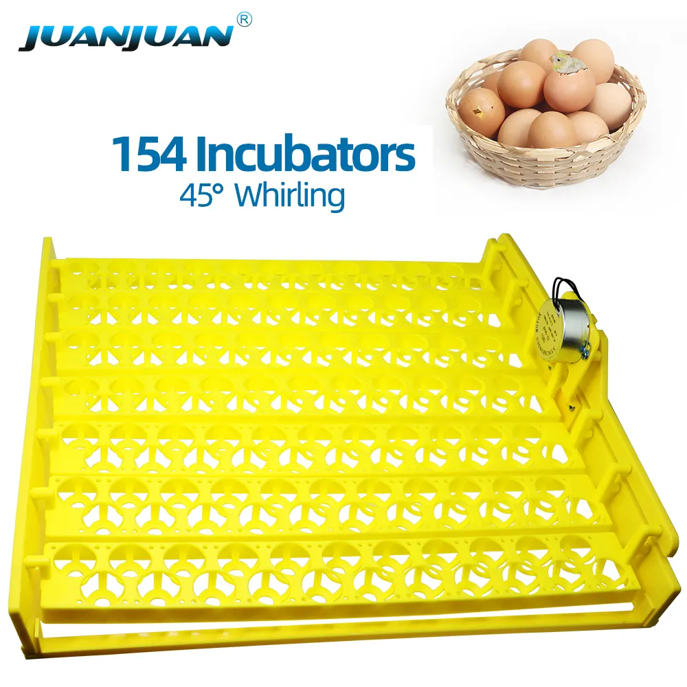 Incubateur automatique pour œufs, volaille 154 pour oiseau de canard, caille, perroquet, Pigeon