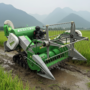 Cosechadora Combinada Mini Autopropulsada Tipo Oruga para Arroz, Trigo, Cereales y Olivas, de Alta Productividad para <span class=keywords><strong>Montaña</strong></span> - Product Image 1
