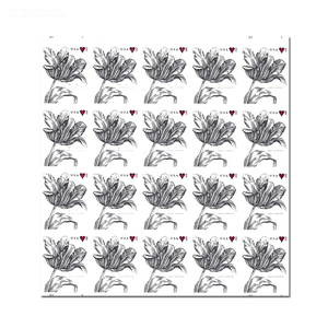 Sellos Postales de Diversos Tipos, Sellos para Libros, Postales Eternas 2015, Tulipanes Vintage Originales, Colección Bob Esponja, Cartas de Amor - Product Image 4