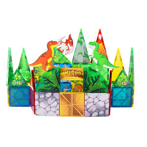 Bloc de construction magnétique Jouets magnétiques Garçons Filles Jouet de construction <span class=keywords><strong>Magnatiles</strong></span> Block Jouet pour enfants - Product Image 4