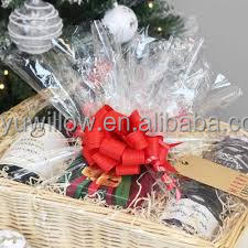 JY Rectangular Pink Hamper Baskets for Gifts Empty Gift Tray Hamper <strong>Wicker</strong> Gift Basket Box Kit CUSTOM Size - Product Image 4