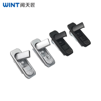 Serrure à bouton-poussoir en alliage de zinc MS738, étanche, pour armoire électrique, coffret de distribution, panneau, avec clé