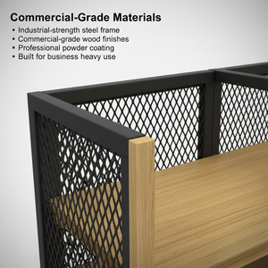 Hai mặt nặng lưới sắt kệ cho Phân loại hàng hóa hiển thị và lưu trữ trong siêu thị lối đi - Product Image 6