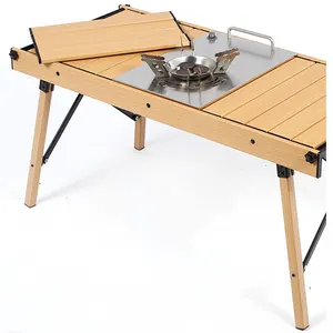 Table extérieure pliable Table pliante portable pour table de pique-nique de camping