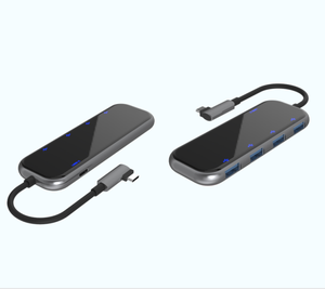 <span class=keywords><strong>Hub</strong></span> <span class=keywords><strong>USB</strong></span>-<span class=keywords><strong>C</strong></span> 5 en 1 con 4 Puertos <span class=keywords><strong>USB</strong></span> 3.0 y Carga PD, Mini Portátil de Aleación de Aluminio para Laptop/Escritorio/Macbook - En Stock - Product Image 1