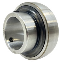 Roulement à palier en acier chromé de précision P2 avec bague intérieure large, roulements à billes de haute qualité, verrouillage par vis de serrage 85 mm