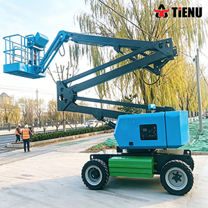 4x4 All Terrain <strong>Articulating</strong> <strong>Boom</strong> <strong>Lift</strong> Hydraulic Man <strong>Lift</strong> 14m 16m 18m 22m Mini Hydraulic <strong>Boom</strong> Lifting for Outdoor Construction - Product Image 1