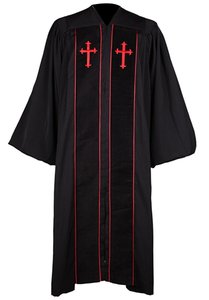 Túnicas de clero blancas y negras para <span class=keywords><strong>Pastor</strong></span> - Product Image 6