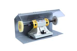 Boîte anti-poussière pour petite meuleuse d'établi, polisseuse, machine à meuler pour le travail du bois, le jade, les bijoux, le dentaire et les tours d'établi - Product Image 3