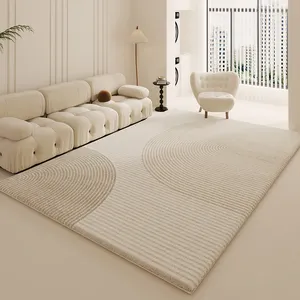 Faux Cashmere Area Rug, weiche und luxuriöse Komfort wasch bare rutsch feste Teppiche für Wohnzimmer, Schlafzimmer, Esszimmer