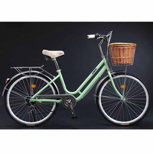 Vélo Urbain à Deux Roues pour Femmes avec Grand Panier, Vente Directe d'Usine - Product Image 1