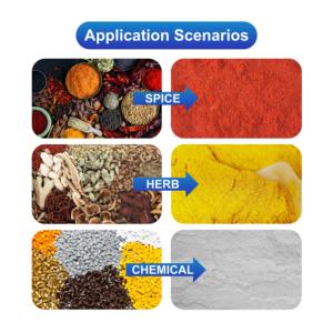 Công nghiệp thương mại đường muối Máy nghiền bột ớt gia vị máy xay máy xay thiết bị nghiền gia vị bột nghiền - Product Image 2