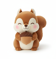 Mignon Écureuil En Peluche Jouet Doux Animal En Peluche pour Enfants Jouer et Décor À La Maison En Gros Jouet En Peluche