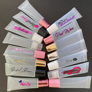Boş 10ml 15 <span class=keywords><strong>ml</strong></span> Mini temizle altın gümüş boş dudak parlatıcısı kozmetik için balsam kabı yumuşak tüpler - Product Image 5