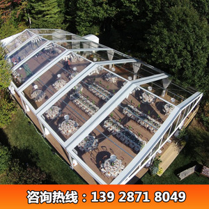 Tente de festival alimentaire extérieur en alliage d'aluminium, type extensible, tissu PVC imperméable, construction modulaire quatre saisons, pour mariage et fête - Product Image 5
