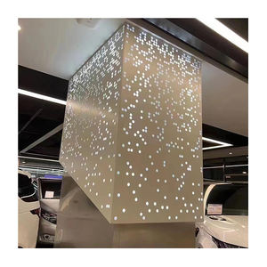 Vente en gros d'usine Design moderne avec panneau mural de <span class=keywords><strong>façade</strong></span> décoratif en aluminium découpé au laser - Product Image 1