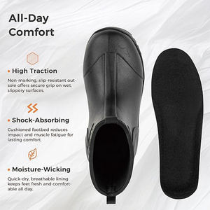 Bottes de pluie unisexes TOPIND en néoprène imperméable, portables, durables et sécuritaires pour la pêche et la <span class=keywords><strong>chasse</strong></span> - Product Image 4