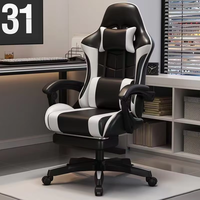 Meistverkaufter Ergonomischer Gepolsterter Bürostuhl mit Mehrfach Verstellbarer Rückenlehne für Internetcafés und Täglichen Gaming-Einsatz