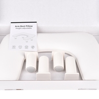 Repose-bras en forme de U en cuir PU ergonomique professionnel antidérapant et réglable en hauteur pour la manucure et les outils de salon de manucure