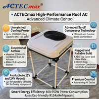 Climatiseur de toit pour camion 12V 24V, unité de refroidissement 2100W 1800W, système de climatisation électrique pour cabine de couchage, économie d'énergie