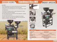 Moulin à riz avec protection contre les surcharges, moteur 2,2 kW, machine de traitement automatique des céréales pour usage domestique et agricole