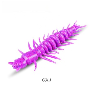 Señuelo de pesca flotante cebo suave 50mm 75mm bajo señuelo suave cebo Artificial gusano larva señuelos blandos - Product Image 1