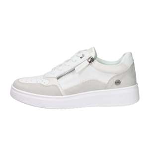 Donna Sneakers White 3.5 Cm Heel Size 40 Canvas Trendy <b>Shoes</b> - Product Image 1