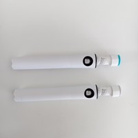Cartouche jetable à double compartiment de 4 ml avec cartouche en verre de 4 ml