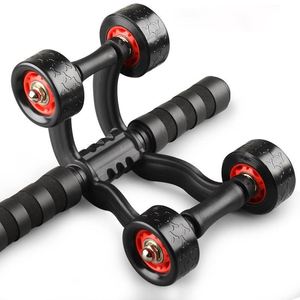 Équipement de gymnastique à domicile, 4 roues, roue abdominale, rouleau d'entraînement, roulement d'exercice, roue AB silencieuse, Offre Spéciale - Product Image 3