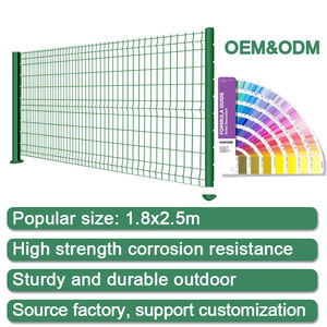 Kim Loại An Ninh Mạ Kẽm <span class=keywords><strong>3D</strong></span> Cong Hàn Dây Lưới Bảng Điều Chỉnh Hàng Rào Cho Đường Vườn Land Trường Sân Chơi - Product Image 2