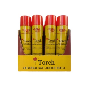 Bán buôn an toàn biểu tượng tùy chỉnh công suất lớn cắm trại butan nhẹ hơn gas Refill - Product Image 1