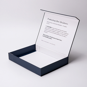 Nouvelle arrivée, boîte cadeau pliable avec fermeture magnétique, emballage cadeau écologique, boîte cadeau rigide personnalisée - Product Image 2