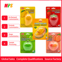 Reuze Afpelbare Gummy Innovatieve Grote Afpelbare Mango Gummy Interactieve Fruit Snoepervaring