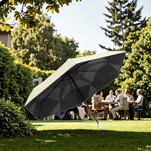 Paraguas Ultraligero Automático de Doble Uso con Memoria, Fácil de Plegar, Resistente a Tormentas, Protección Solar UV, Diseño Moderno para Regalos - Product Image 1