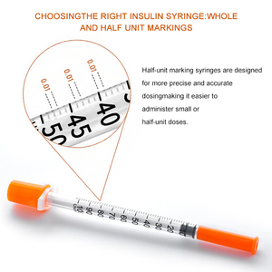 <span class=keywords><strong>Jeringa</strong></span> Veterinaria <span class=keywords><strong>de</strong></span> 0.5ml y 1ml para Inyección <span class=keywords><strong>de</strong></span> <span class=keywords><strong>Insulina</strong></span>, Herramienta Esencial Desechable, <span class=keywords><strong>Jeringa</strong></span> para <span class=keywords><strong>Insulina</strong></span> <span class=keywords><strong>de</strong></span> 100 <span class=keywords><strong>Unidades</strong></span> con Aguja U100 - Product Image 5