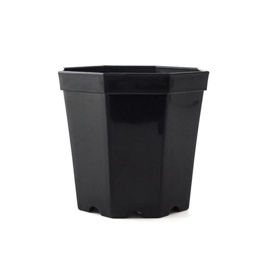 Hot Sale PP Plastic Octagon Flower Pot Nursery Pots for Indoor and Outdoor