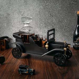Carafe à <span class=keywords><strong>whisky</strong></span> pour voiture personnalisée créative et faite à la main de 750 ml, très vendue - Product Image 2