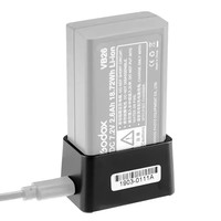 Chargeur USB Godox VC26 pour flash V1, accessoires de studio photo (sans batterie)
