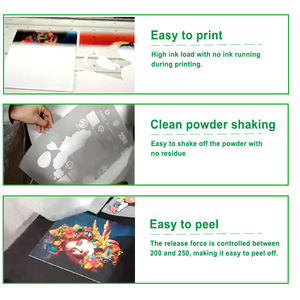 Nouveau Film DTF PET 2025 60cm*100m – Film de Transfert Thermique Instantané Double Face Mat pour Vêtements - Product Image 2