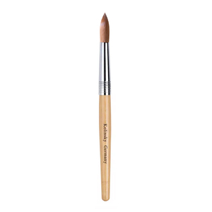 Pinceau à ongles en acrylique avec manche en bois, design classique haut de gamme, tailles personnalisées, poils de Kolinsky, pinceau pour nail art, salon d'acrylique - Product Image 4